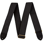 Fender Cotton Oval Black Guitar Strap